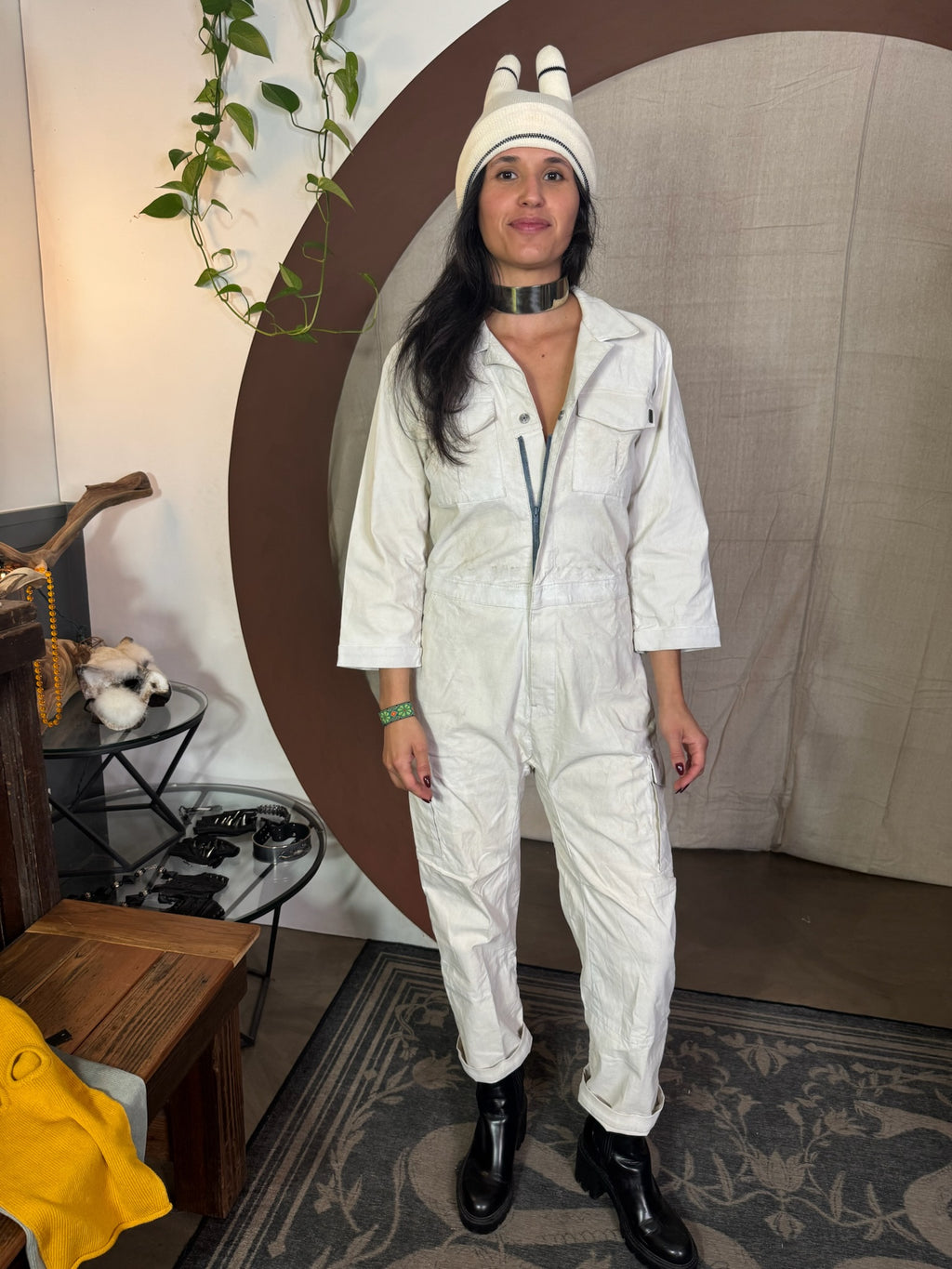 Nausicaä Jumpsuit - Bone