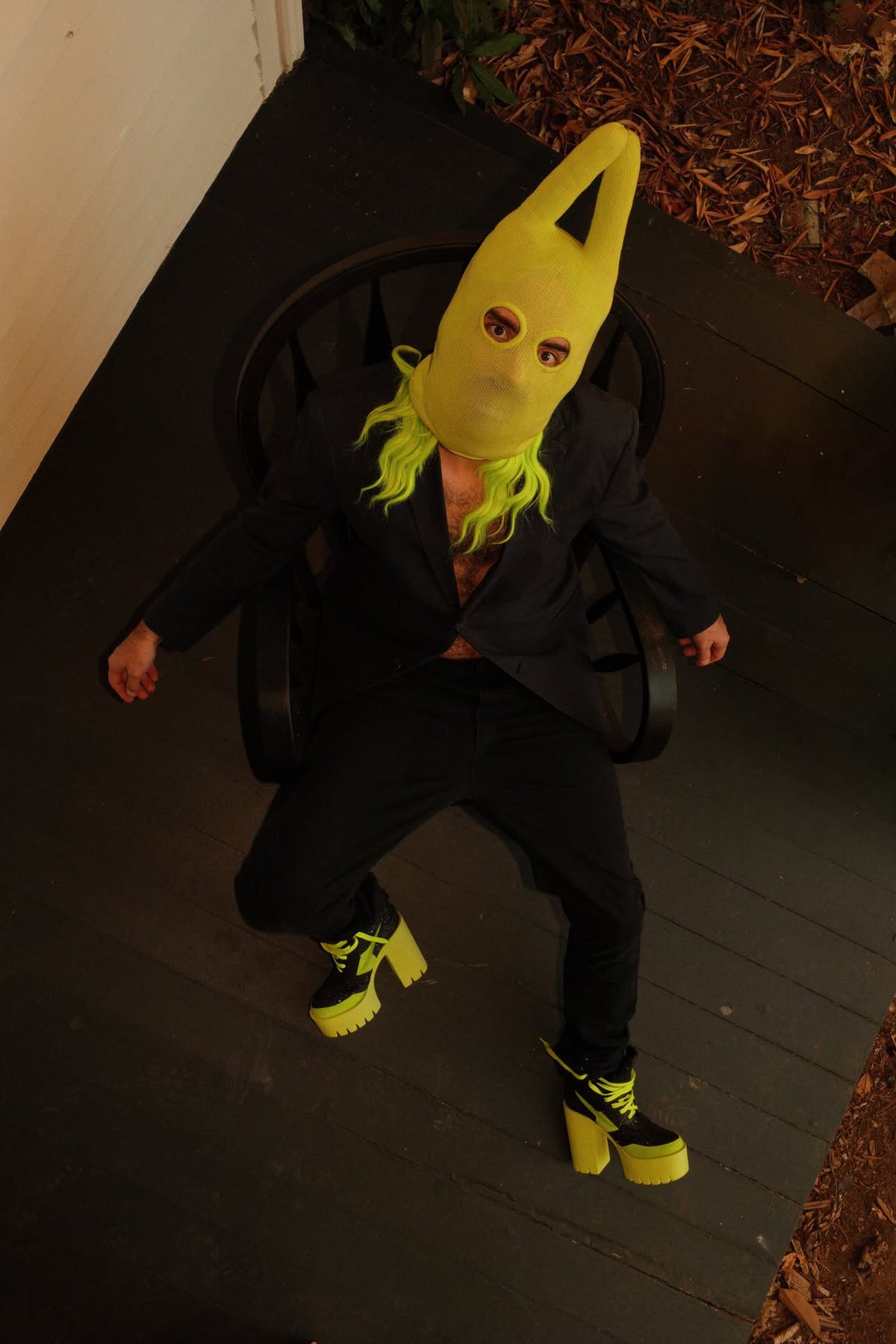 Socky Balaclava - Arctic Lime