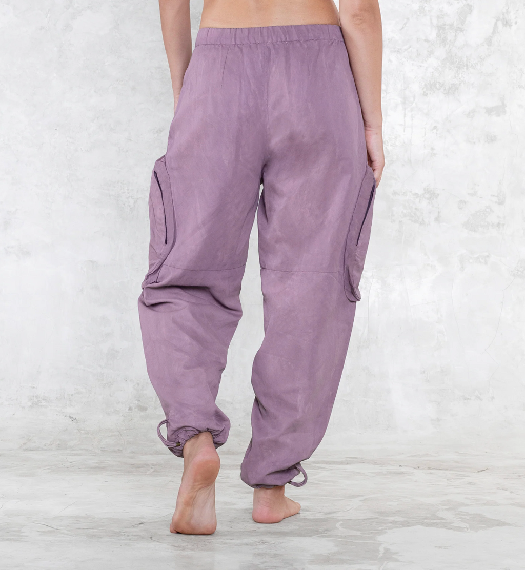 Silk Candy Pants - Rose