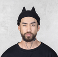 Mini Spike Beanie - Black